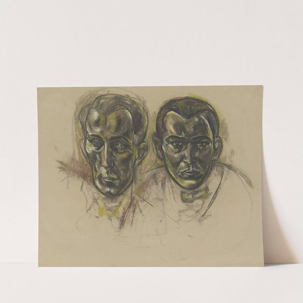 Double portrait by Hanns Ludwig Katz