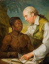 Double portrait of Carl Bernhard Wadström (1746-1799) and Prince Peter Panah (1789)