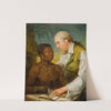 Double portrait of Carl Bernhard Wadström (1746-1799) and Prince Peter Panah (1789) by Carl Frederik von Breda