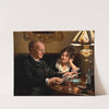 Double portrait of royal actor Emil Poulsen (1842-1911) and his wife Anna, born Næser (1849-1934) by Peder Severin Krøyer