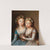 Double Portrait of the Grand Duchesses Alexandra (1783-1801) and Helena (1784-1803) Romanov, daughters of Czar Paul I (1745–1801) by Follower of Marie-Louise Élisabeth Vigée-Lebrun