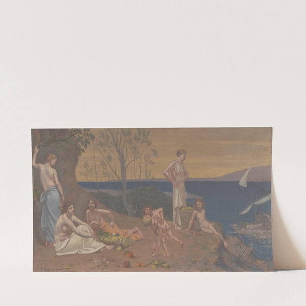 Doux Pays (Pleasant Land) (1882) by Pierre Puvis de Chavannes