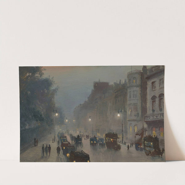 Down Piccadilly, by the Green Park by George Hyde Pownall