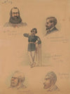 Dr. Charles Fischer; Commissary Sergeant Emanuel Wassenick; Sergeant Major Frank Theodore Bockmann; Doctor Jean (John)…