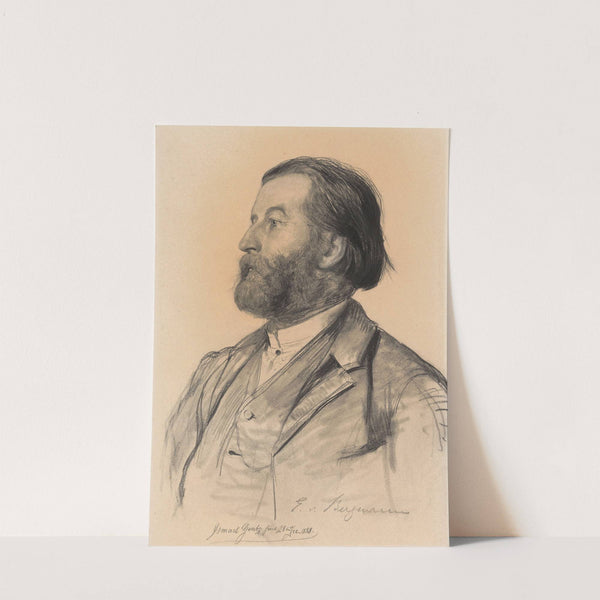 Dr Ernest von Bergman, Surgeon from Berlin (1888) by Ismaël Gentz