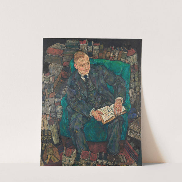 Dr. Hugo Koller (1918) by Egon Schiele