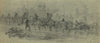 Dragging up the guns on the recent reconnoisance in force (night). 1864