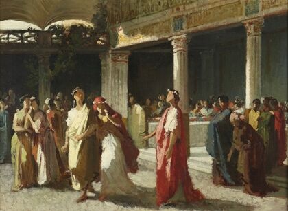 Dramatic Scene in a Court — size preview