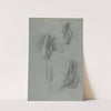 Drapery Studies (1829–80) by Anselm Feuerbach
