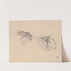 Drapery studies (1866-1867) by Józef Simmler