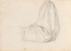 Drapery study (Probably 1838 or 1839)