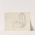 Drapery study (Probably 1838 or 1839) by Adolph Tidemand