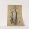 Drapery Study for &#039;Castor and Pollux Freeing Helen&#039; by Joseph-Ferdinand Lancrenon