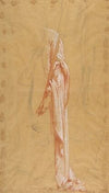 Drapery Study for Sainte-Clotilde