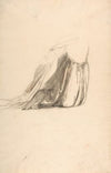 Drapery Study for Sainte Clotilde