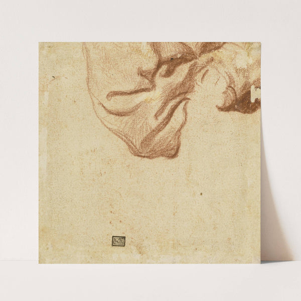 Drapery Study (verso) by Dutch 17th Century