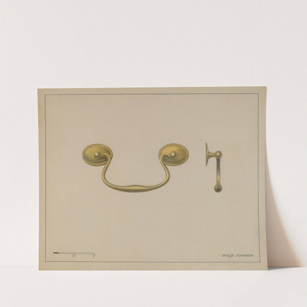 Drawer Pull by Philip Johnson