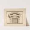 Drawing for a Door Frame by Lorenzo Sarti