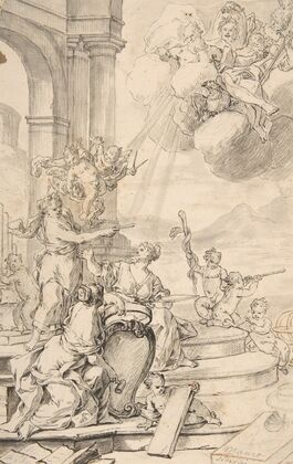 Drawing for a Frontispiece