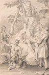 Drawing for a Frontispiece; ‘The Toast’