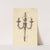 Drawing for a Wall Light by Jean-Louis Prieur