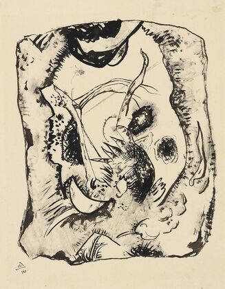 Drawing for ‘Bild auf hellem Grund’