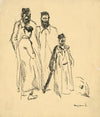 Drawing for the Short Story The Wise Men’s Well from Selma LagerlÃ¶f