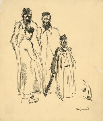 Drawing for the Short Story The Wise Men’s Well from Selma LagerlÃ¶f
