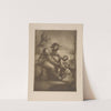 Drawing of blessed virgin and child with lamb by P. &amp; D. Colnaghi
