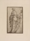 Drawing of St. Peter holding keys