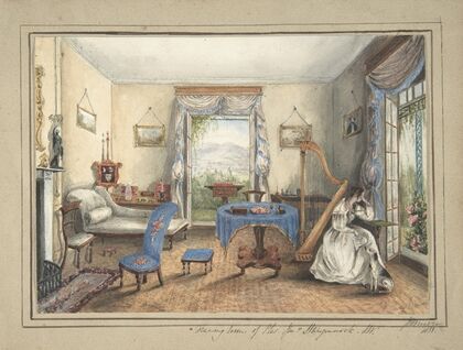 Drawing Room of the Plas. Spa