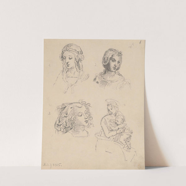 Drawings of Compositions by Italian Renaissance Painters by Stanisław Wyspiański