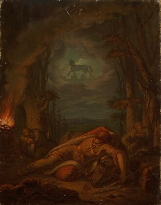 Dream of Gediminas about the Iron Wolf