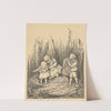 Drie kinderen in het riet by Willem Pothast