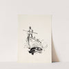 Drie mannen op een boot by F. Ockerse