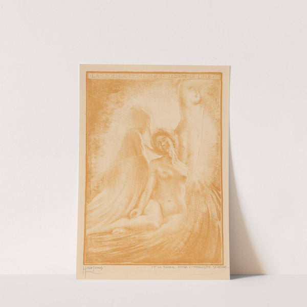 Drie naakte Nornen (1891 - 1931) by Huib Luns