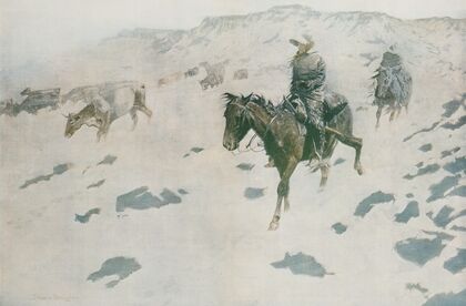 Drifting before the storm (1904)