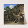 Drinkers in a Tavern by Adriaen van Ostade