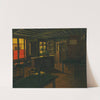 Drinking Room At The La Croix-Vert In Moret by Marius Borgeaud