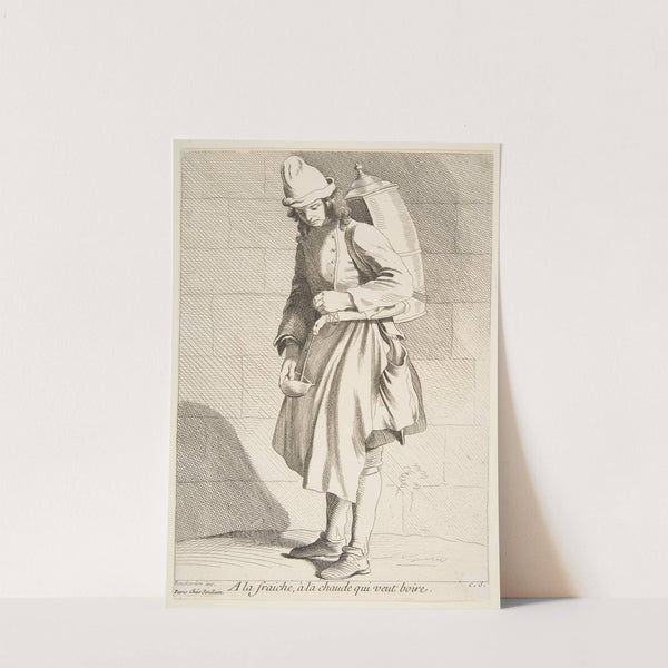 Drinks Vendor (1737-1746) by Edmé Bouchardon