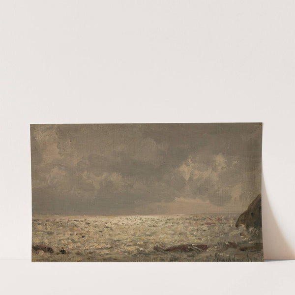 Drivende skyer (1897) by Amaldus Nielsen