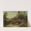 Driving Cattle in Småland (1863) by Nils Andersson