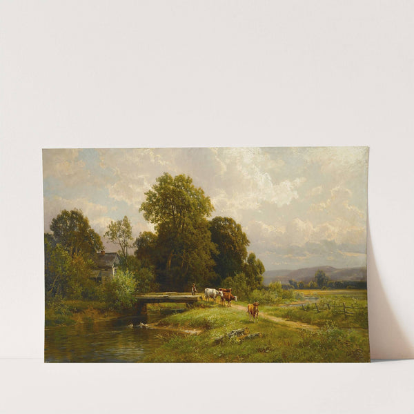 Driving the Cattle Home by Carl Weber