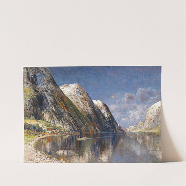 Drontheim Fjord by Karl Kaufmann