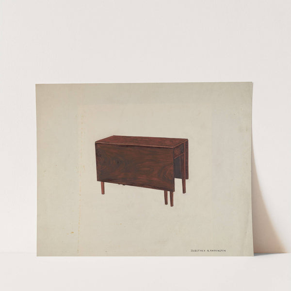 Drop Leaf Table by Dorothea A. Farrington