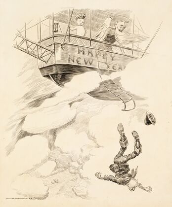 Dropping the pilot (1909)