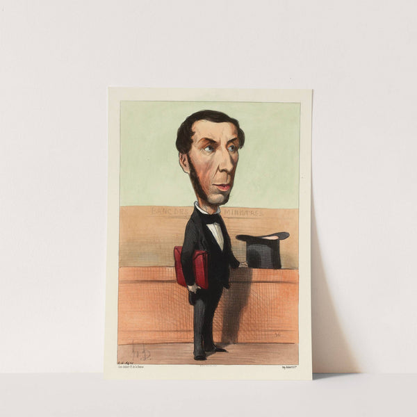 Drouin de l’Huys (1848-1849) by Honoré Daumier