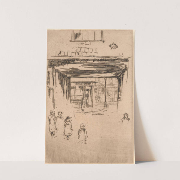 Drury Lane (1880-1881) by James Abbott McNeill Whistler
