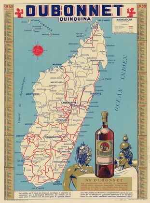 Dubonnet. Quinquina. Madagascar (1951)