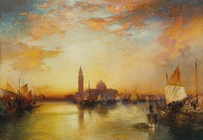 Ducal Palace, Sunset